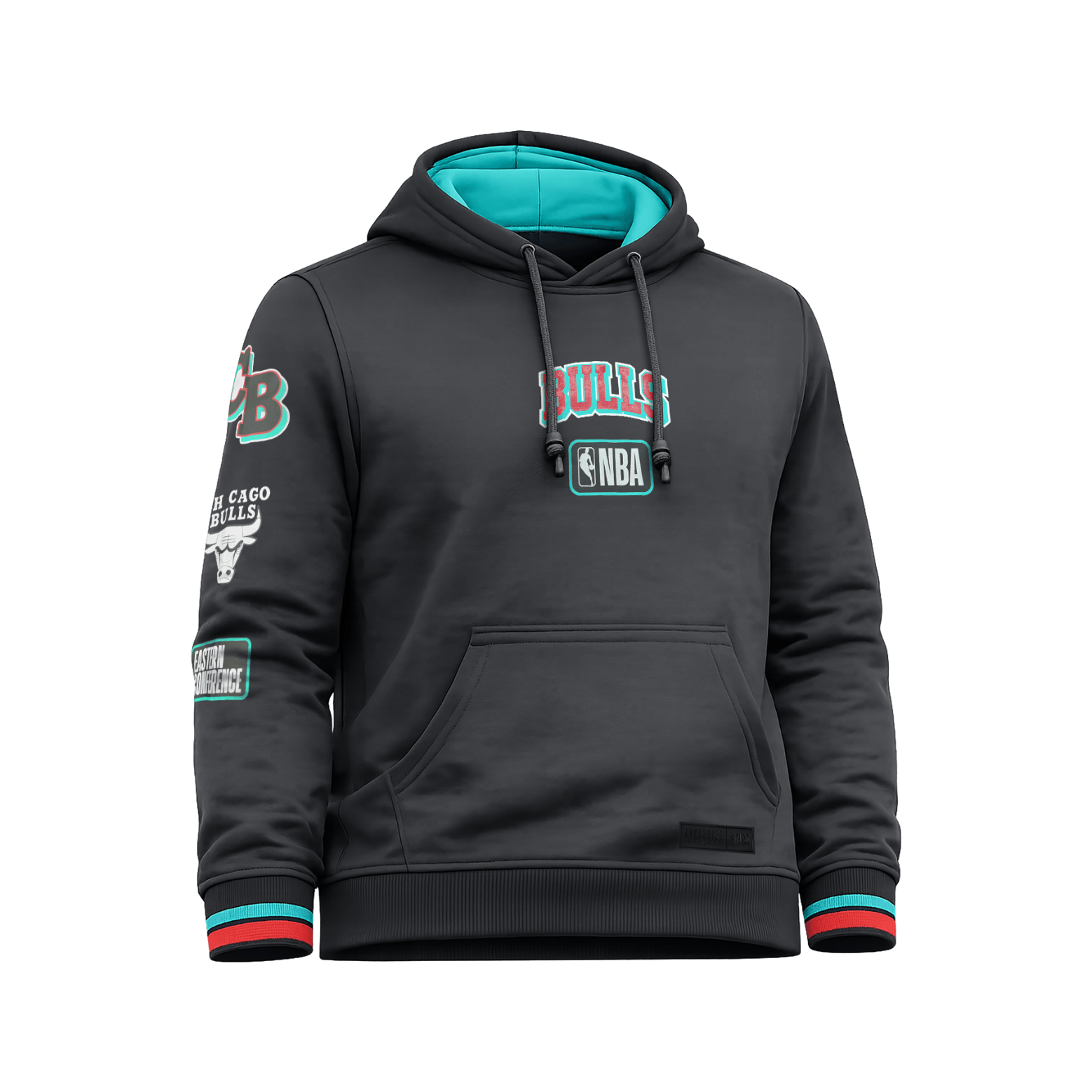 POLERON NBA  REGULAR FIT CHICAGO BULLS HOMBRE